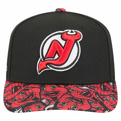 New Jersey Devils New Era Mascot Visor 9SEVENTY Adjustable Hat - Black | New Era online