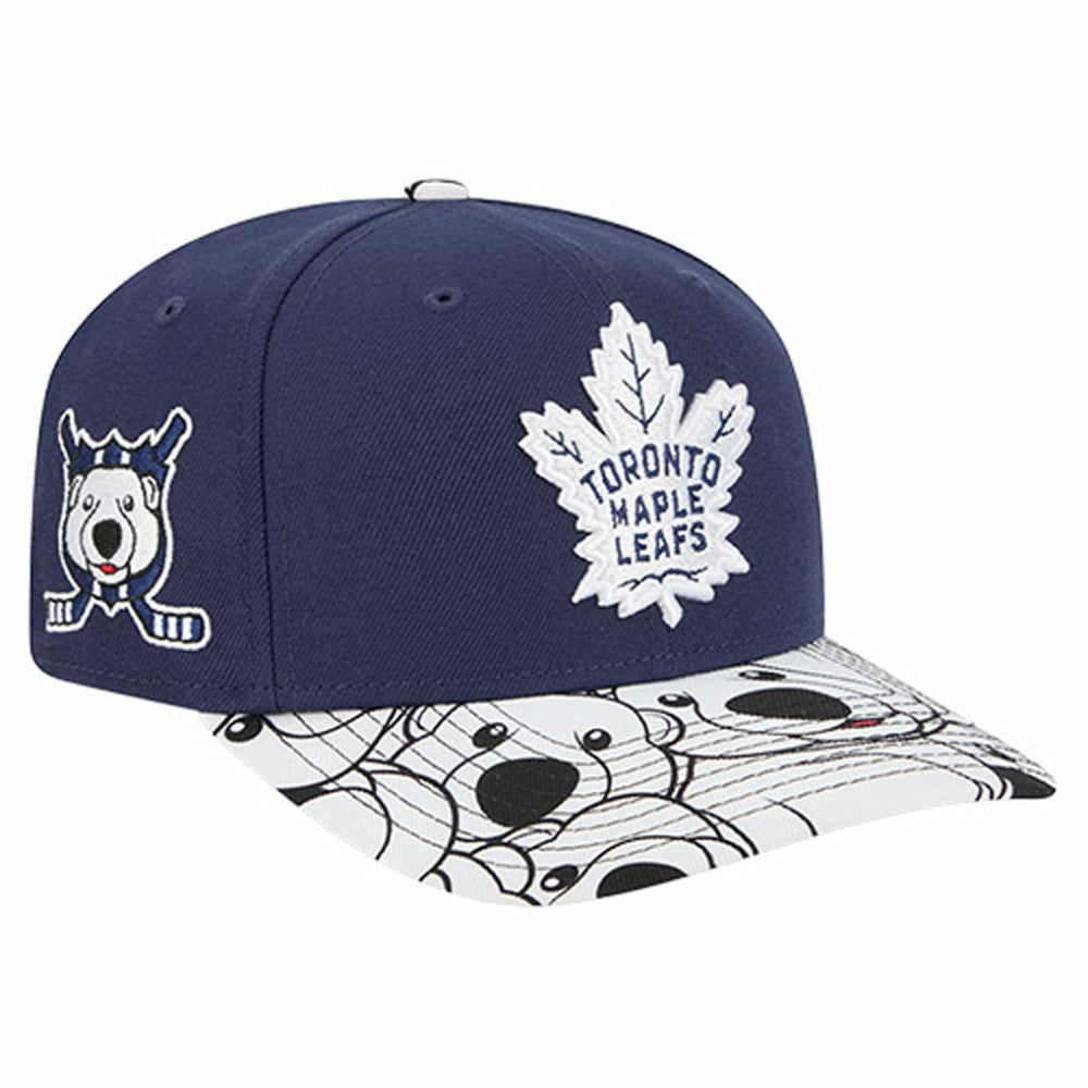 Toronto Maple Leafs New Era Mascot Visor 9SEVENTY Adjustable Hat - Blue | New Era sale
