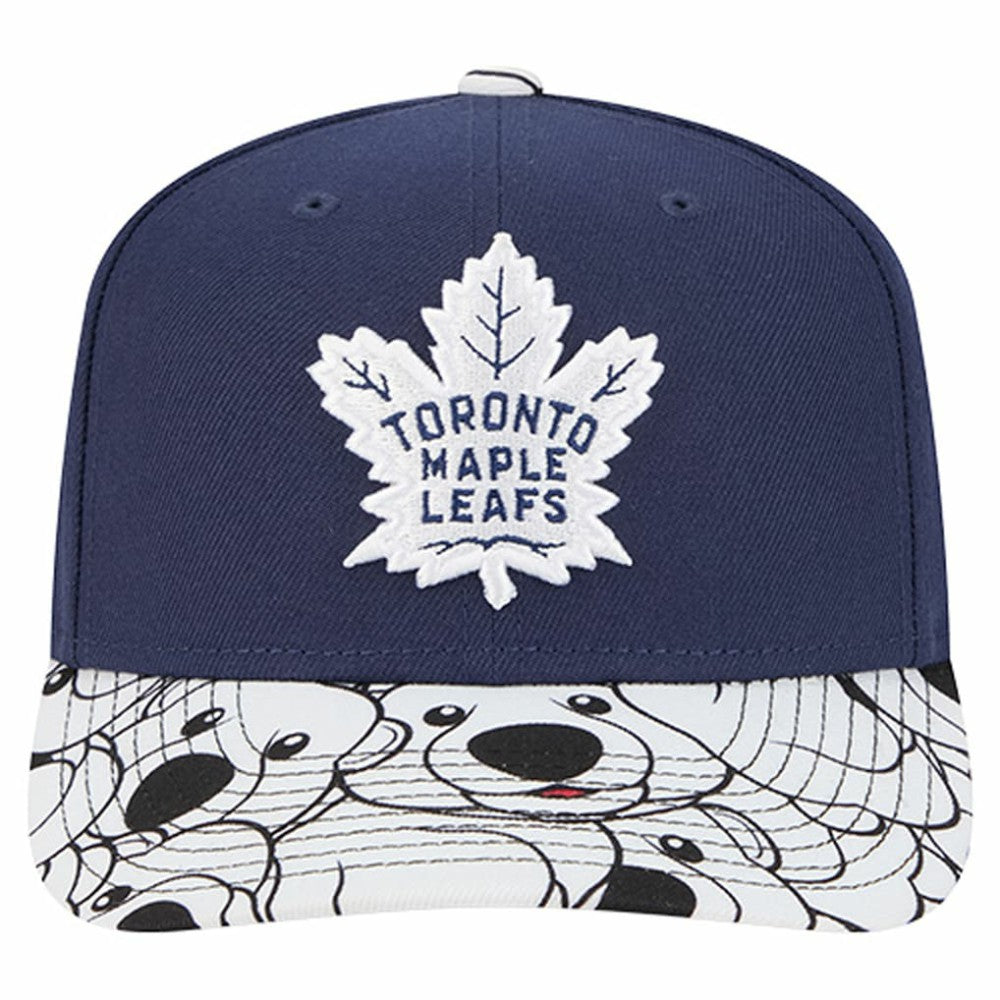 Toronto Maple Leafs New Era Mascot Visor 9SEVENTY Adjustable Hat - Blue | New Era sale
