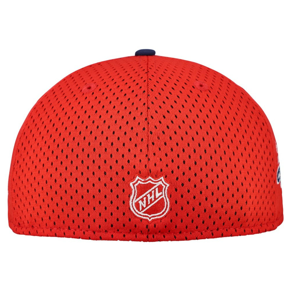 Washington Capitals New Era Mesh Crown Two-Tone 59FIFTY Fitted Hat - Red/Navy | New Era near me