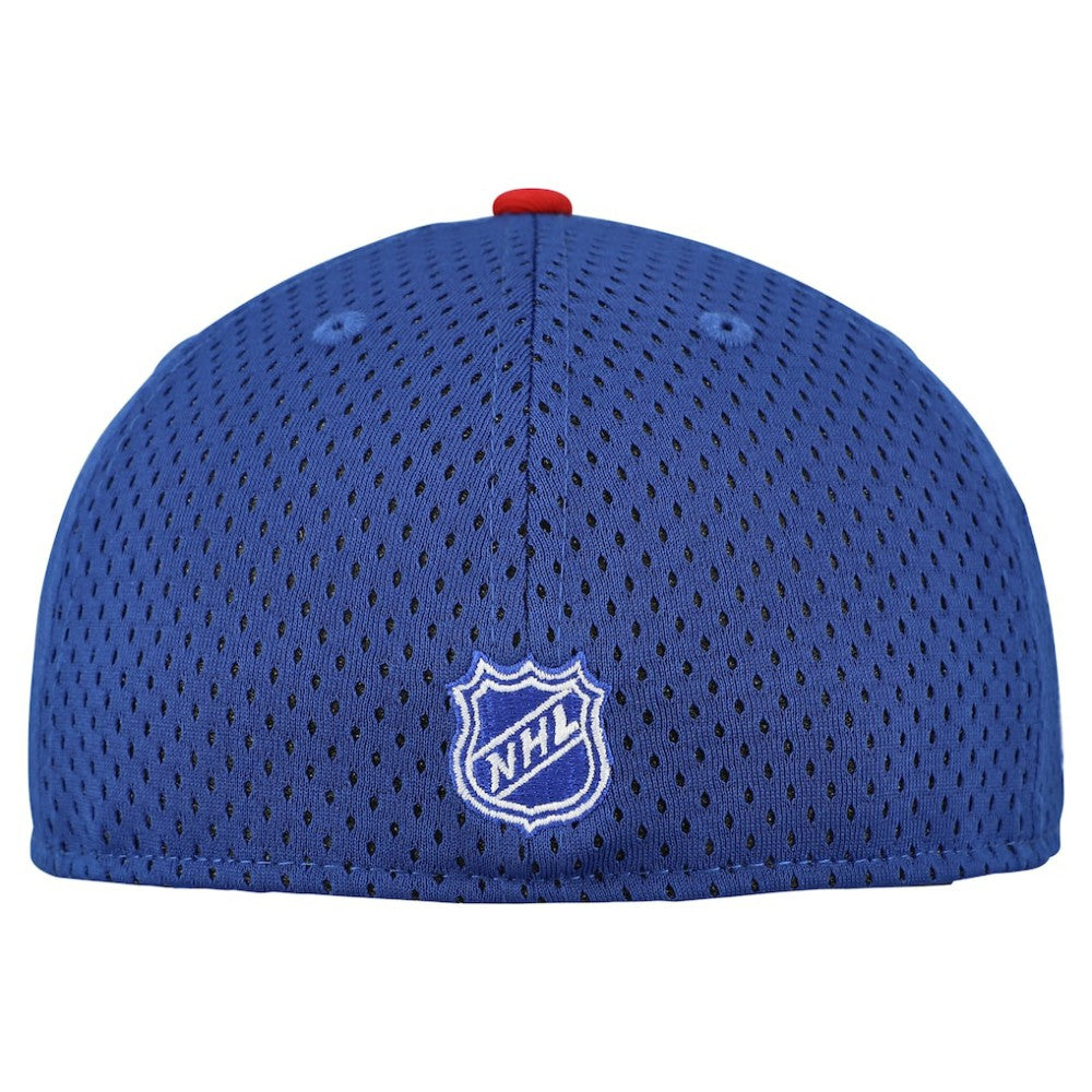 New York Rangers New Era Mesh Crown Two-Tone 59FIFTY Fitted Hat - Blue/Red | New Era online