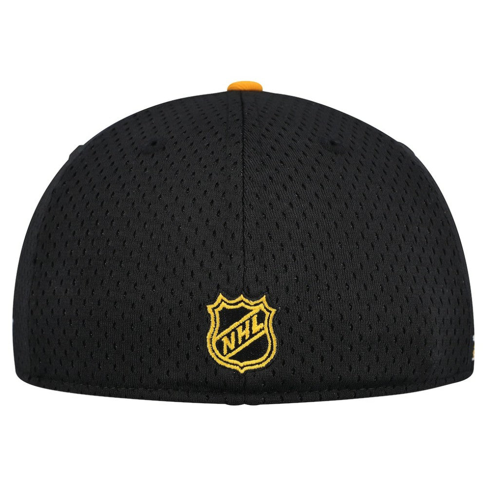 Pittsburgh Penguins New Era Mesh Crown Two-Tone 59FIFTY Fitted Hat - Black/Gold | New Era near me