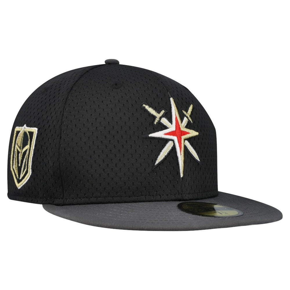 Vegas Golden Knights New Era Mesh Crown Two-Tone 59FIFTY Fitted Hat - Black/Gray | New Era near me
