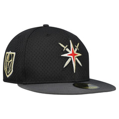 Vegas Golden Knights New Era Mesh Crown Two-Tone 59FIFTY Fitted Hat - Black/Gray | New Era near me
