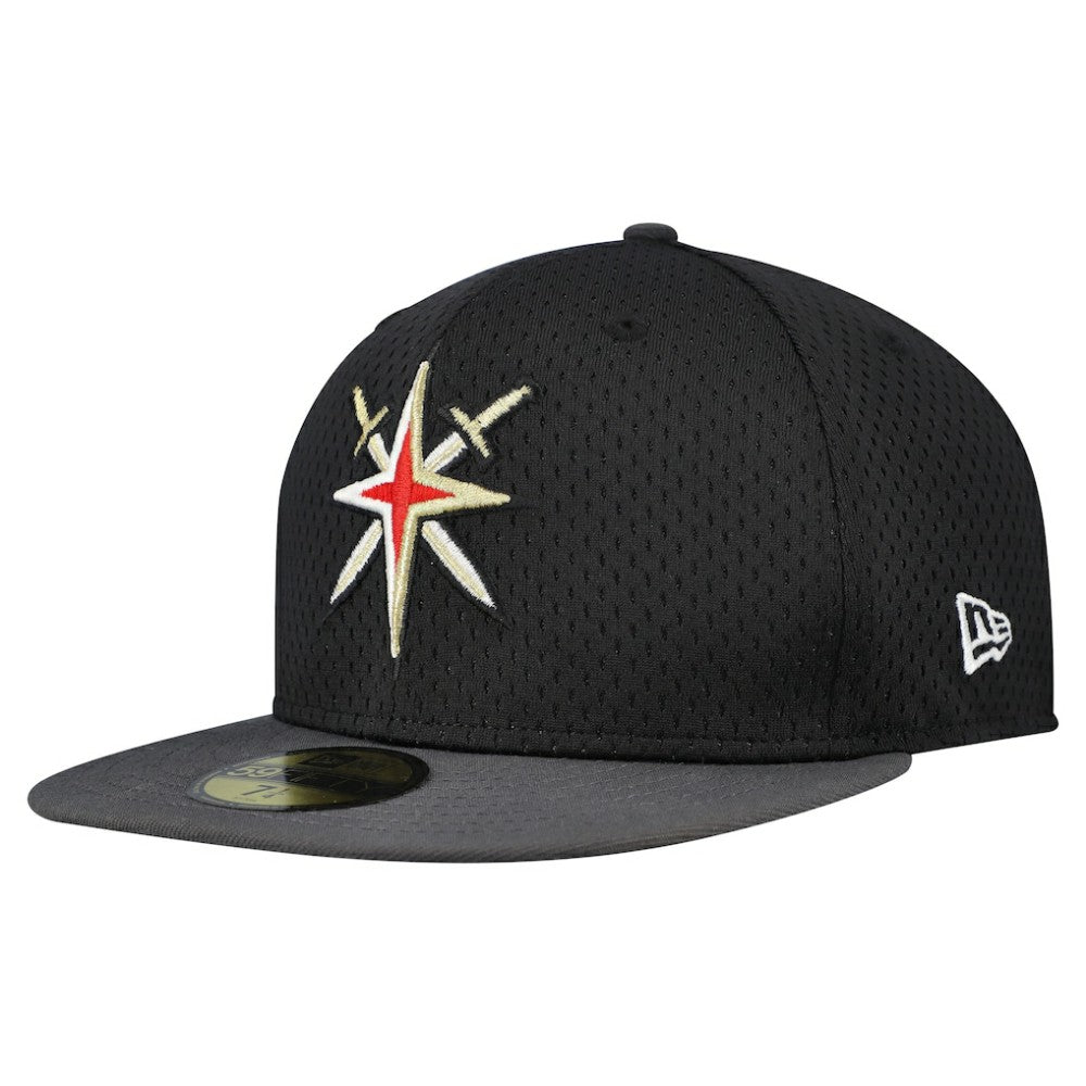 Vegas Golden Knights New Era Mesh Crown Two-Tone 59FIFTY Fitted Hat - Black/Gray | New Era near me