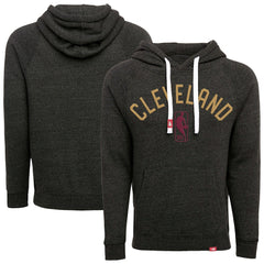 Cleveland Cavaliers Sportiqe Unisex Olsen Tri-Blend Pullover Hoodie Black