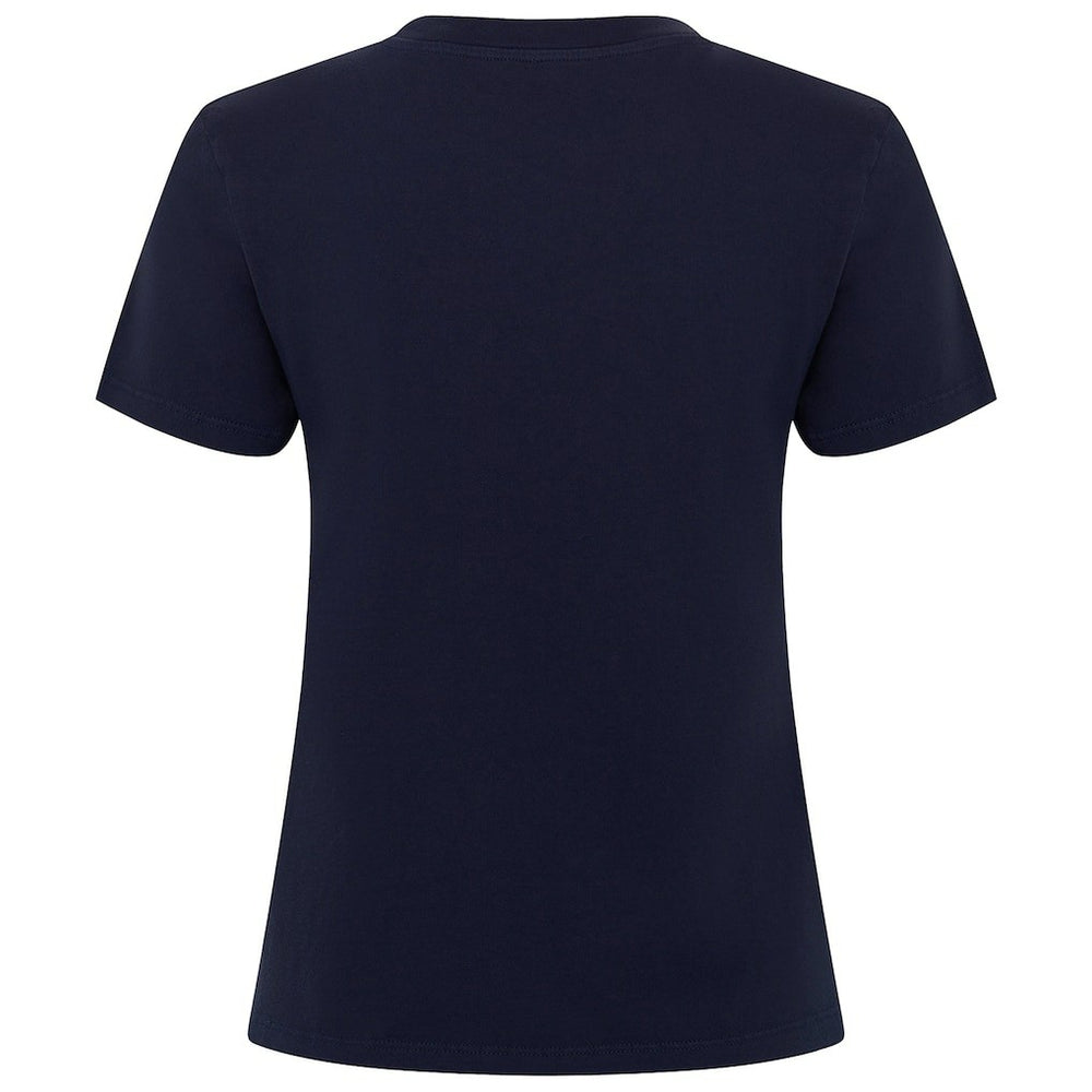 New York Knicks Sportiqe Women's Arcadia Boxy T-Shirt Navy
