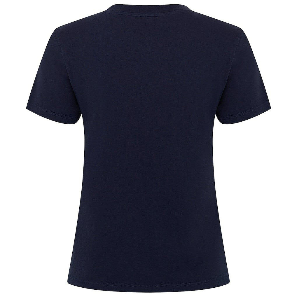 Oklahoma City Thunder Sportiqe Women's Arcadia Boxy T-Shirt Navy