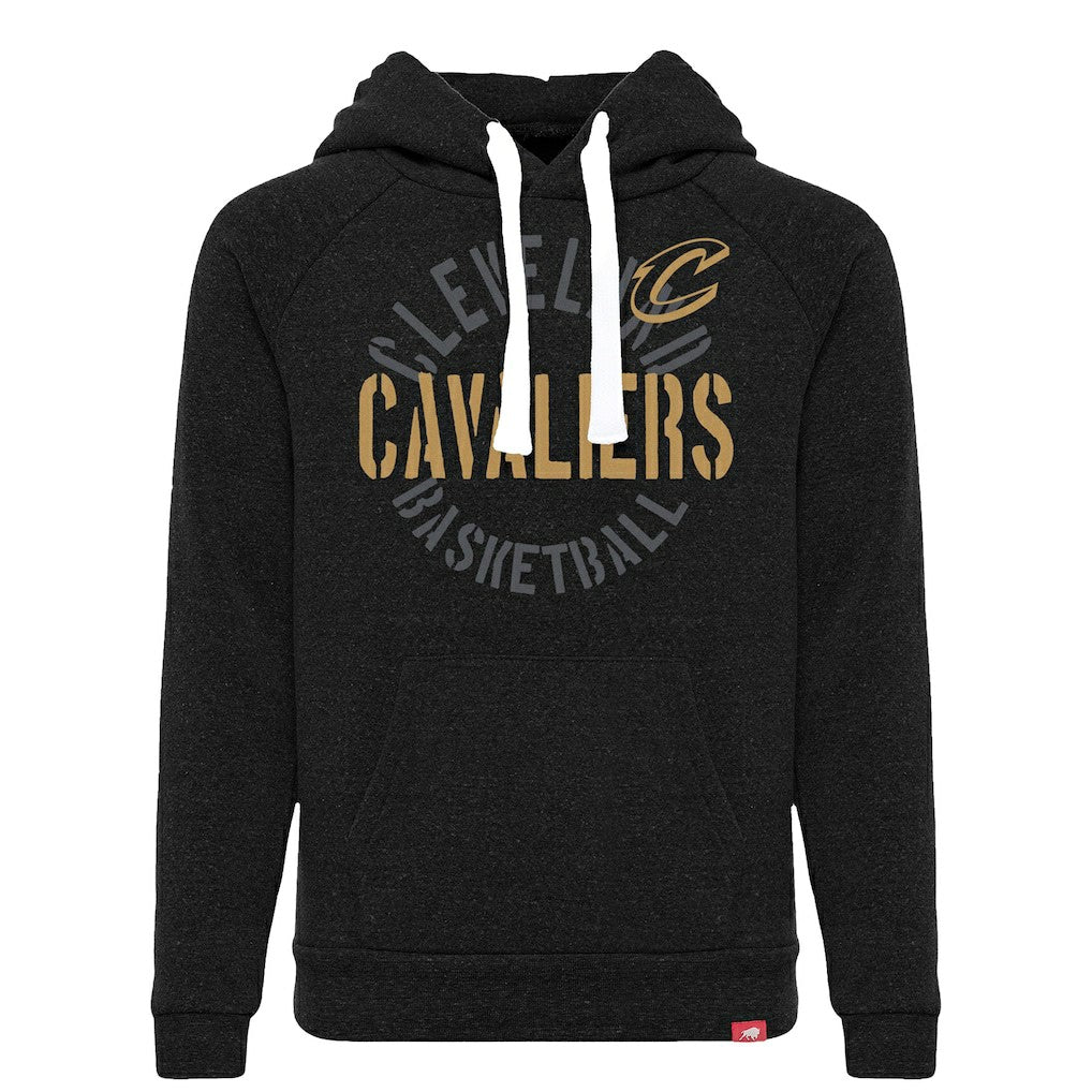 Cleveland Cavaliers Sportiqe Youth Olsen Tri-Blend Pullover Hoodie Black