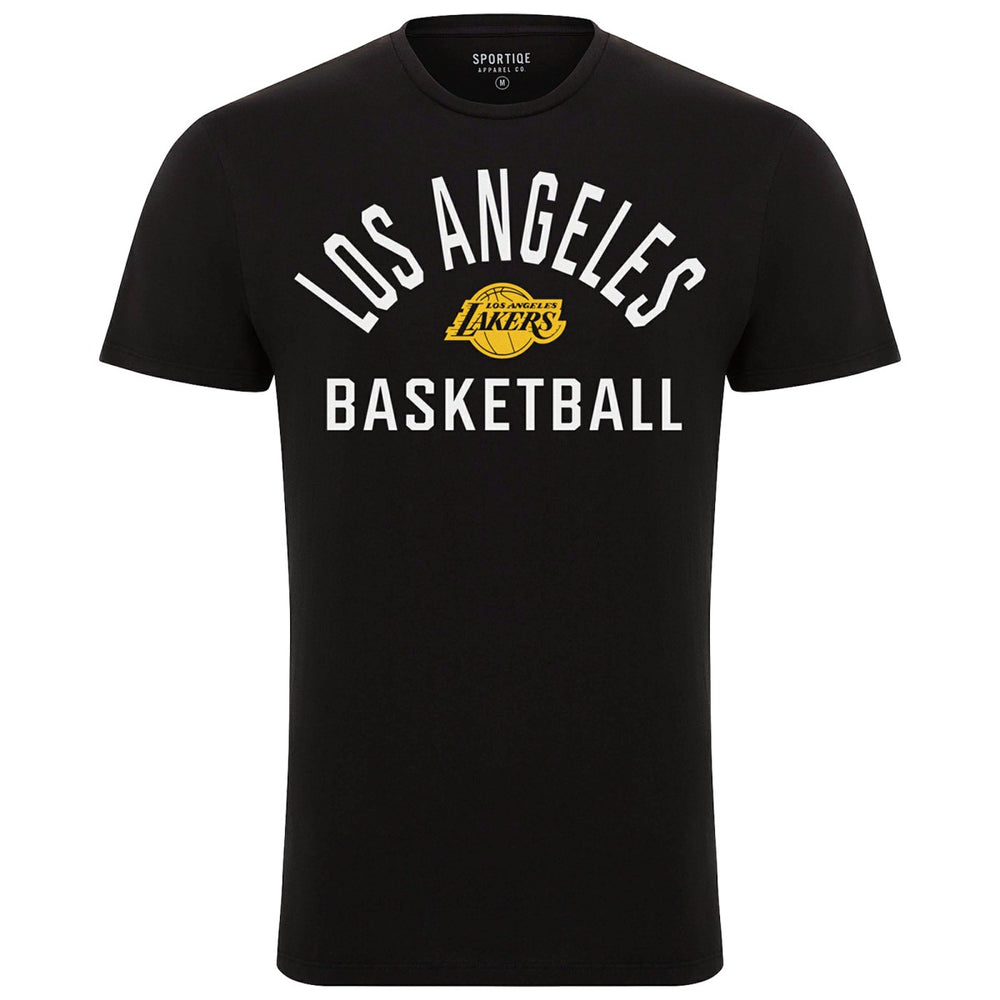 Los Angeles Lakers Sportiqe Unisex Bingham T-Shirt Black