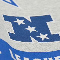 Dallas Cowboys All Over Print Retro Fleece Sweatshirt - Heather Gray - Mitchell & Ness