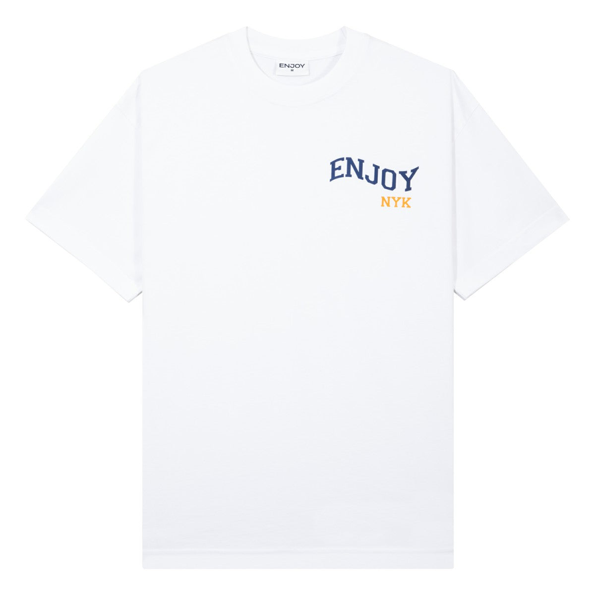 Enjoy Basketball x New York Knicks Unisex Hoop Enthusiast Capsule Collection T-Shirt - White