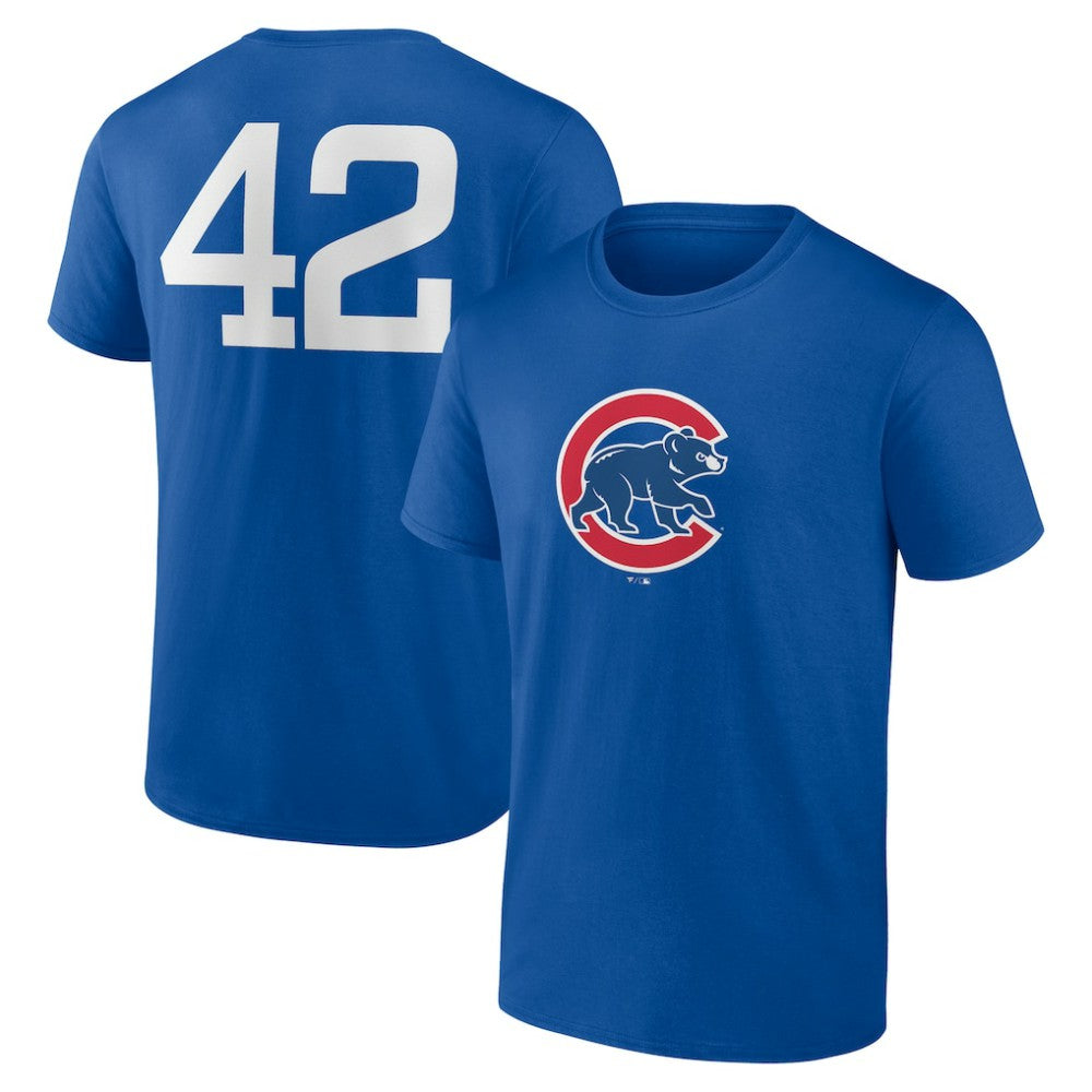 Chicago Cubs Jackie Robinson Day Name & Number T-Shirt Online