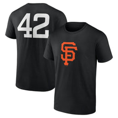 San Francisco Giants Jackie Robinson Day Name & Number T-Shirt Near Me