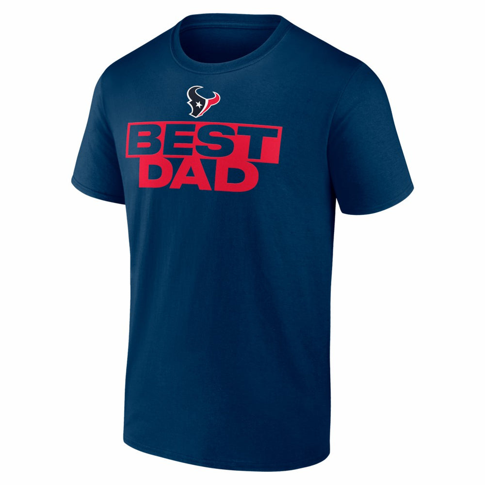 Houston Texans Greatest Dad T-Shirt - Navy - NFL