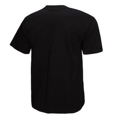 Tampa Bay Buccaneers Women's 50th Anniversary Shield Oversized Boyfriend T-Shirt - Black - Mitchell & Ness