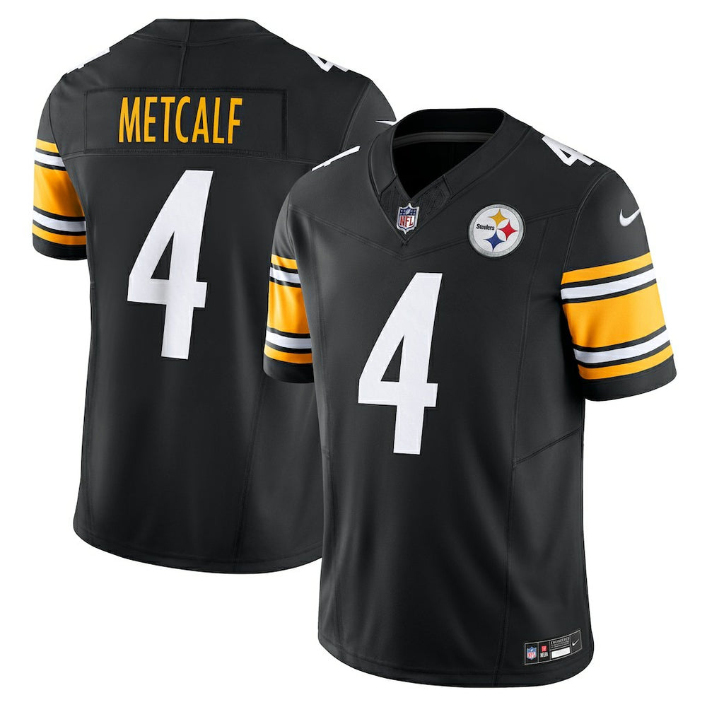 DK Metcalf Pittsburgh Steelers Team Vapor F.U.S.E. Limited Jersey - Black - Nike