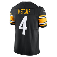 DK Metcalf Pittsburgh Steelers Team Vapor F.U.S.E. Limited Jersey - Black - Nike