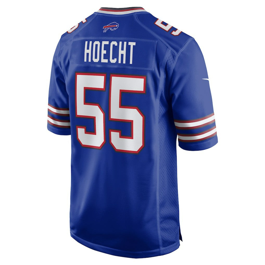Michael Hoecht Buffalo Bills Team Game Jersey - Royal - Nike