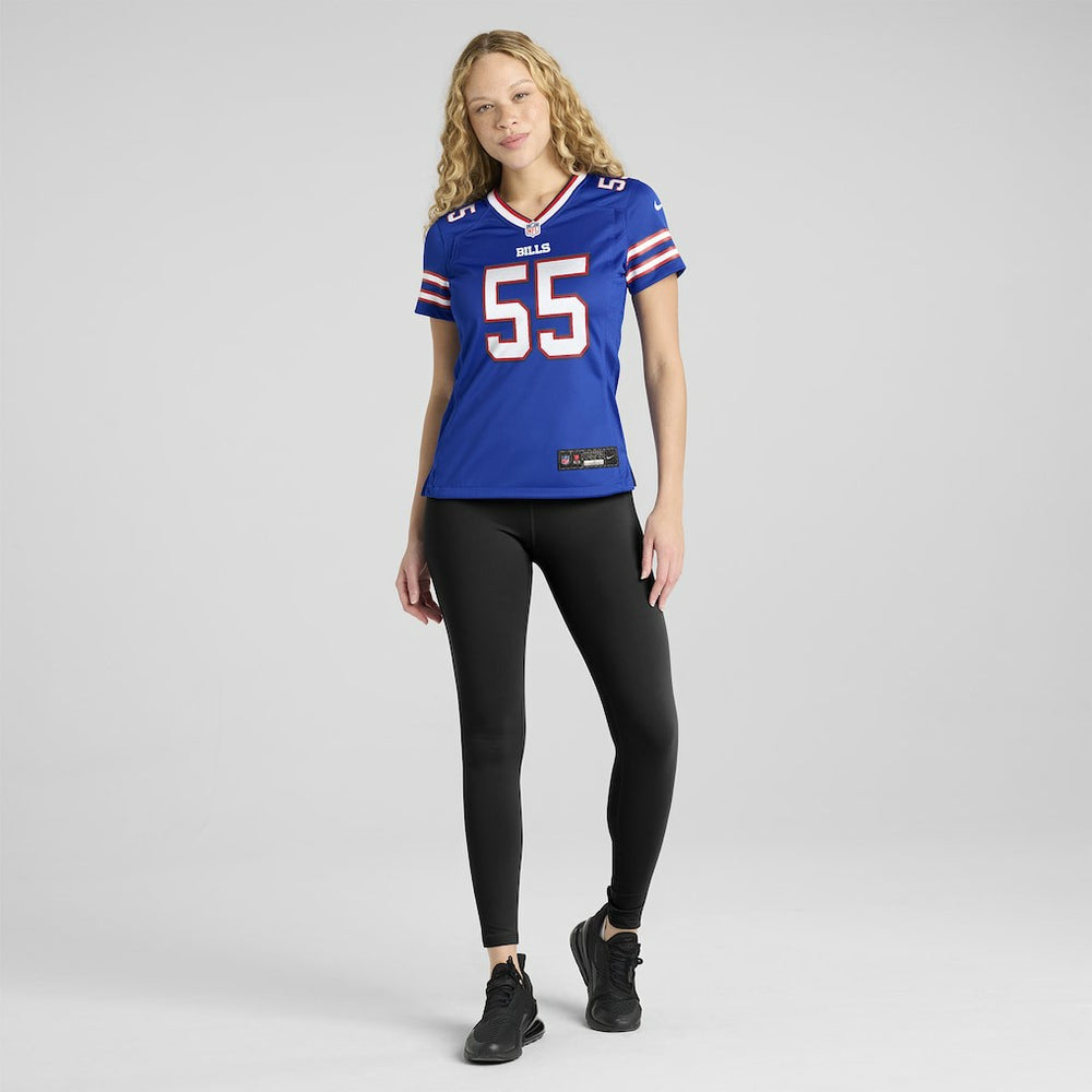 Michael Hoecht Buffalo Bills Women's Team Game Jersey - Royal - Nike