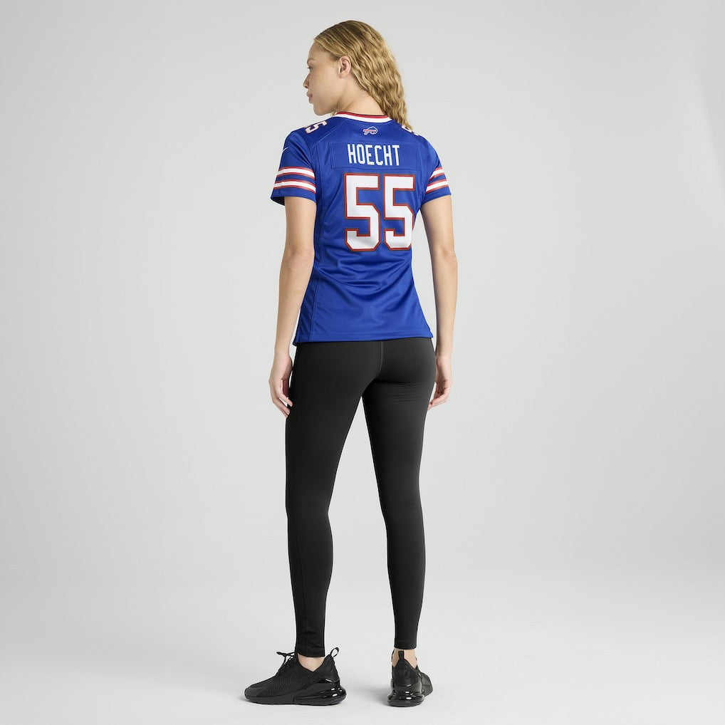 Michael Hoecht Buffalo Bills Women's Team Game Jersey - Royal - Nike