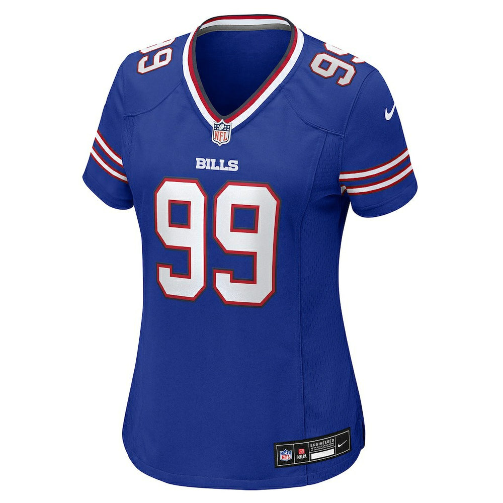 Larry Ogunjobi Buffalo Bills Women's Team Game Jersey - Royal - Nike