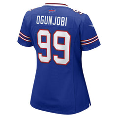 Larry Ogunjobi Buffalo Bills Women's Team Game Jersey - Royal - Nike