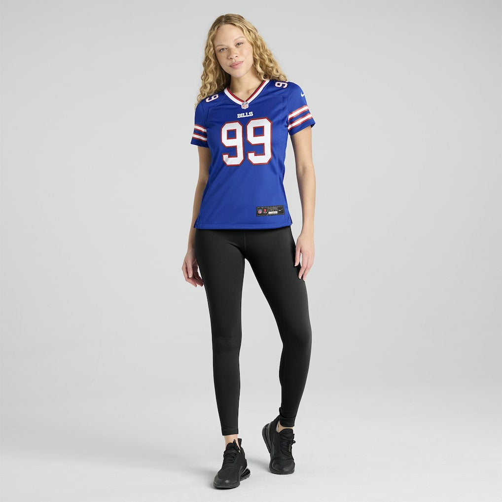 Larry Ogunjobi Buffalo Bills Women's Team Game Jersey - Royal - Nike