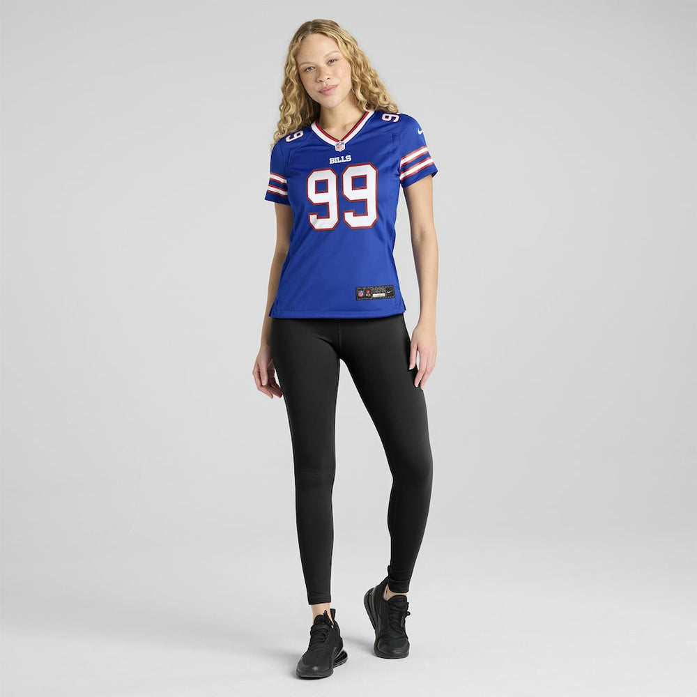 Larry Ogunjobi Buffalo Bills Women's Team Game Jersey - Royal - Nike