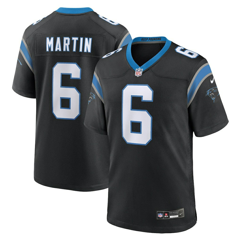 Sam Martin Carolina Panthers Team Game Jersey - Black - Nike
