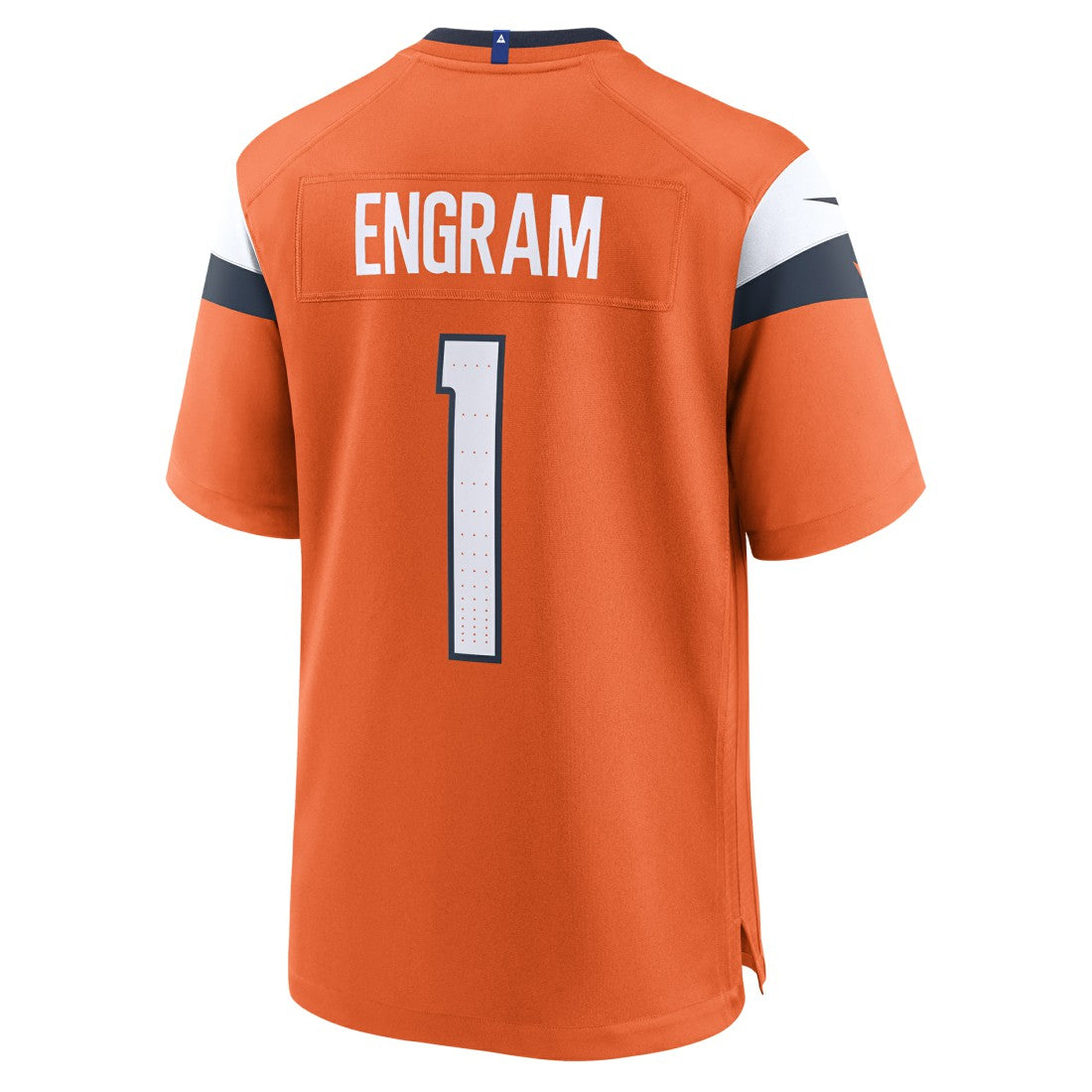 Evan Engram Denver Broncos Team Game Jersey - Orange - Nike