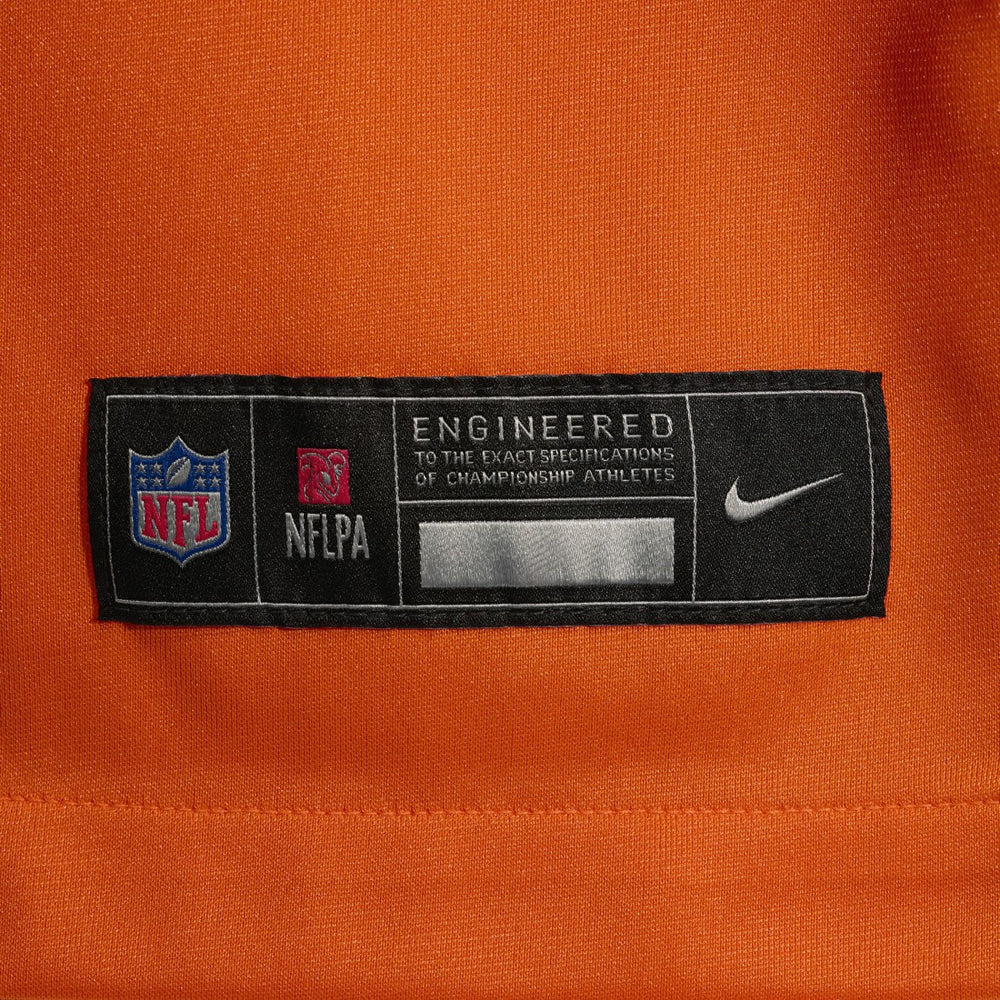 Evan Engram Denver Broncos Team Game Jersey - Orange - Nike