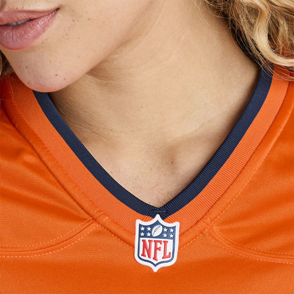 Evan Engram Denver Broncos Women's Team Game Jersey - Orange - Nike