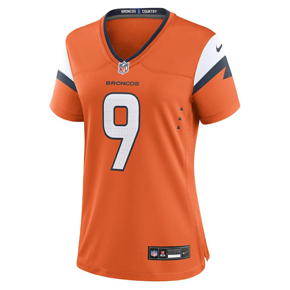 Talanoa Hufanga Denver Broncos Women's Team Game Jersey - Orange - Nike