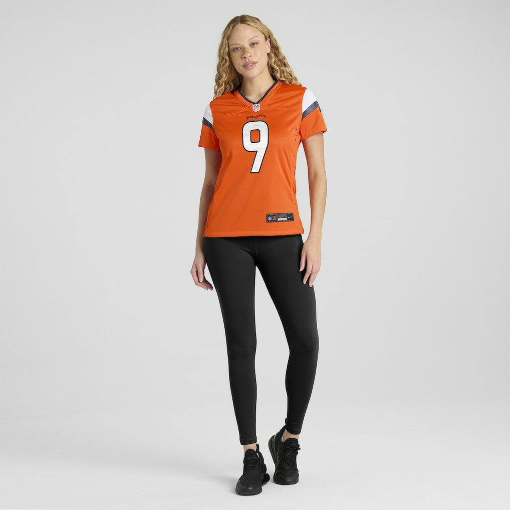 Talanoa Hufanga Denver Broncos Women's Team Game Jersey - Orange - Nike