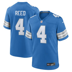 D.J. Reed Detroit Lions Team Game Jersey - Blue - Nike