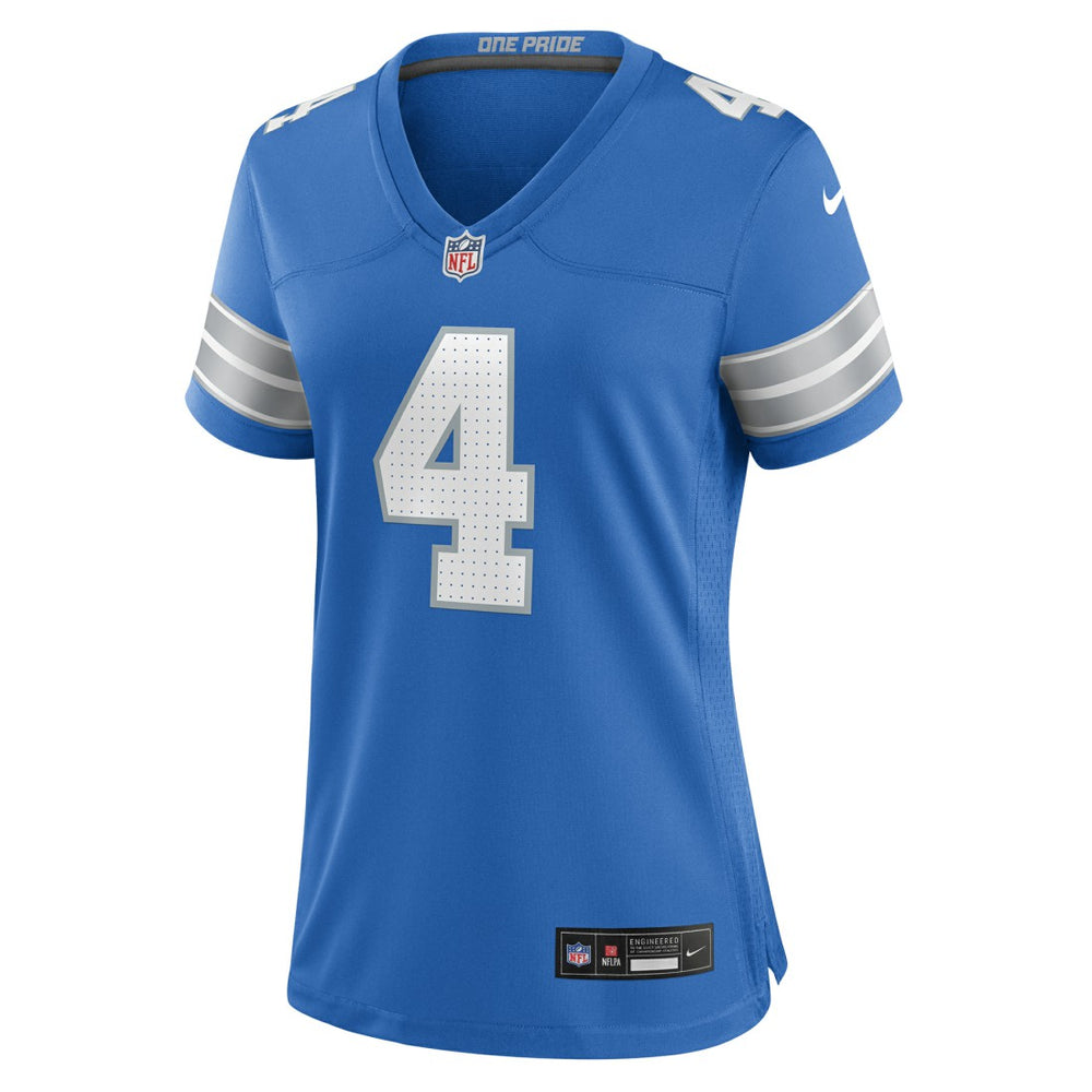 D.J. Reed Detroit Lions Women's Team Game Jersey - Blue - Nike