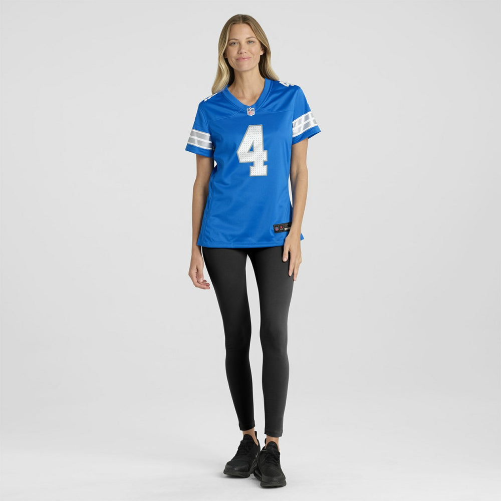D.J. Reed Detroit Lions Women's Team Game Jersey - Blue - Nike