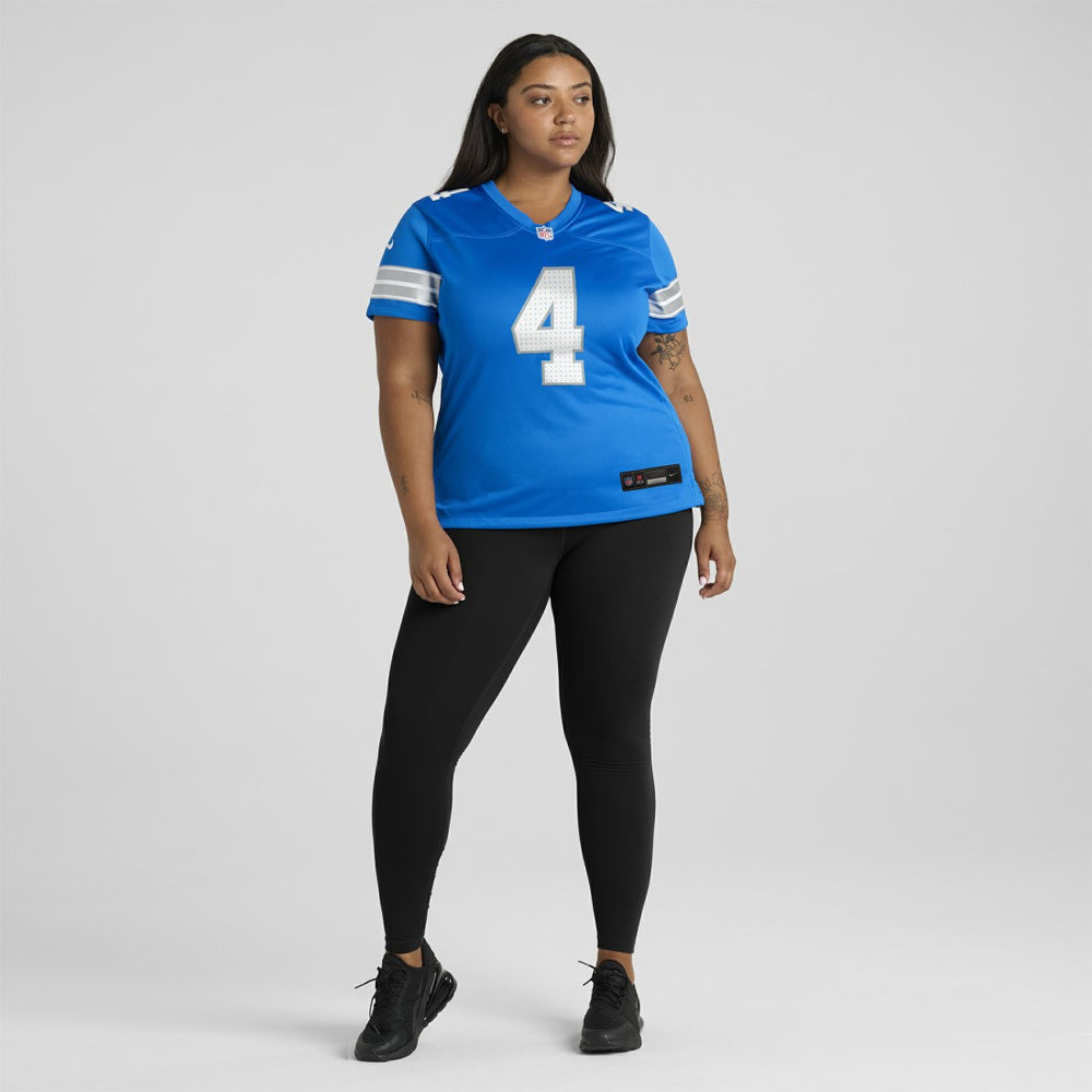 D.J. Reed Detroit Lions Women's Team Game Jersey - Blue - Nike