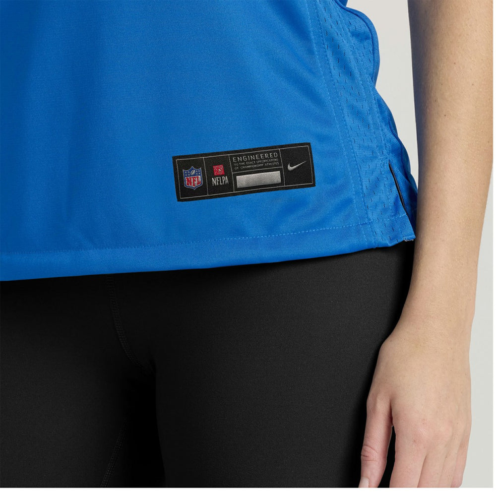 D.J. Reed Detroit Lions Women's Team Game Jersey - Blue - Nike