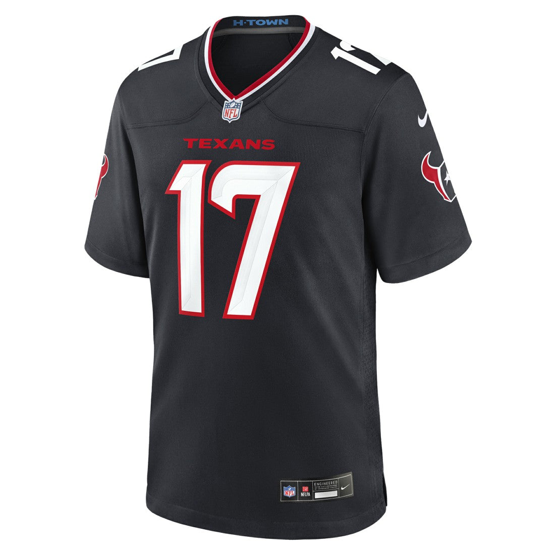 Braxton Berrios Houston Texans Team Game Jersey - Navy - Nike