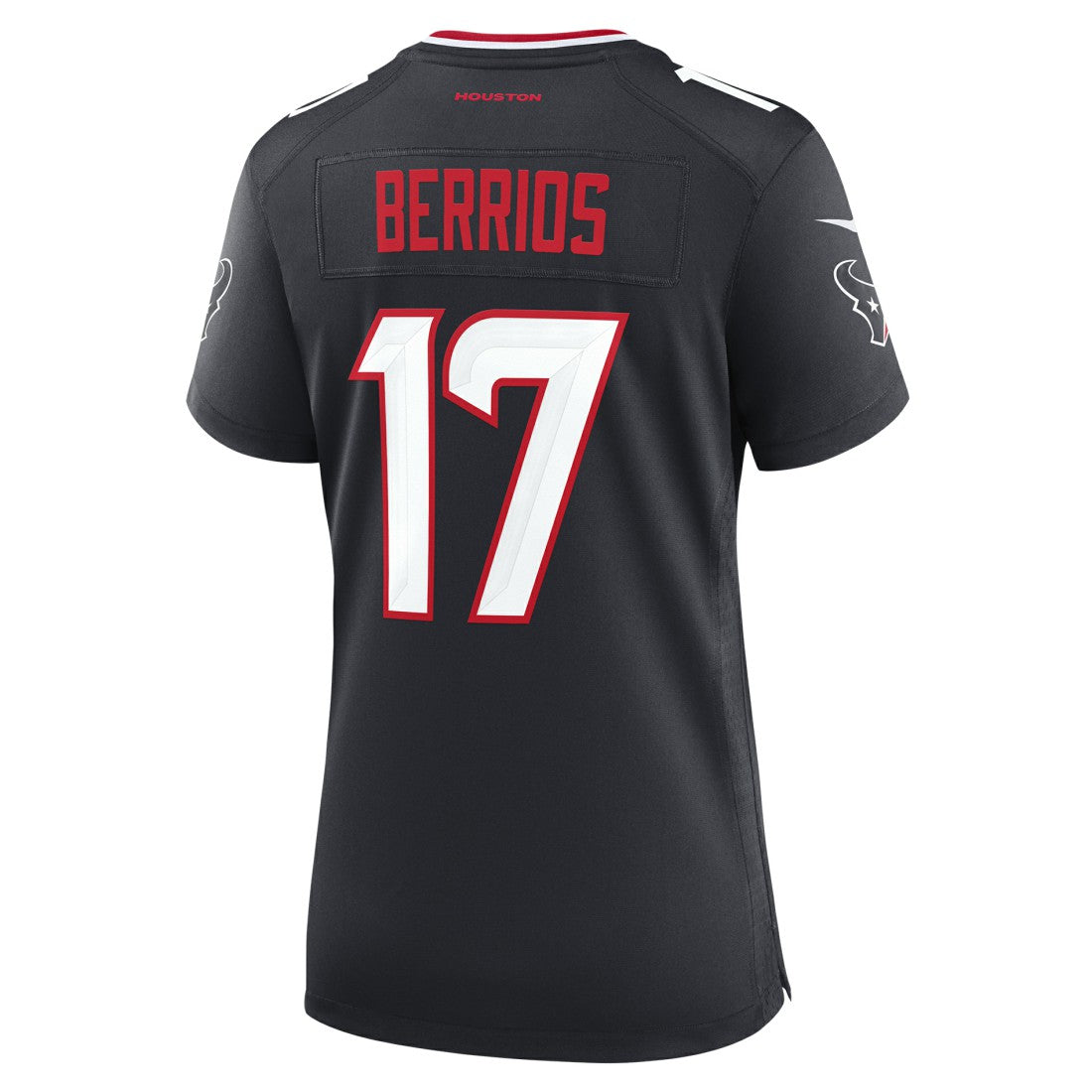 Braxton Berrios Houston Texans Women's Team Game Jersey - Navy - Nike