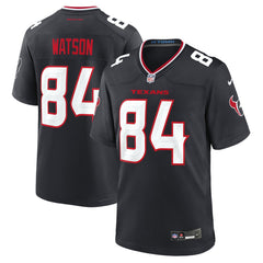 Justin Watson Houston Texans Team Game Jersey - Navy - Nike