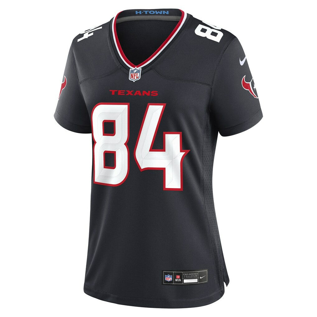Justin Watson Houston Texans Women's Team Game Jersey - Navy - Nike