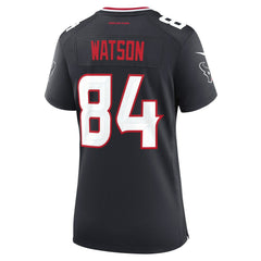 Justin Watson Houston Texans Women's Team Game Jersey - Navy - Nike