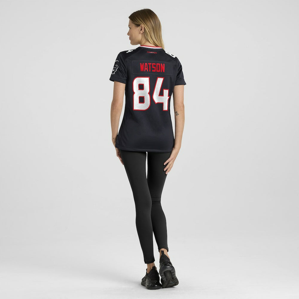 Justin Watson Houston Texans Women's Team Game Jersey - Navy - Nike
