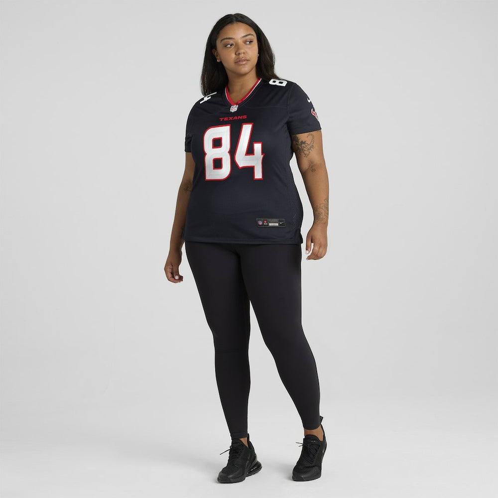 Justin Watson Houston Texans Women's Team Game Jersey - Navy - Nike