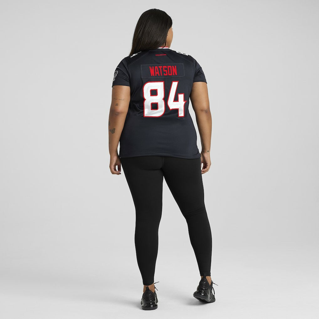 Justin Watson Houston Texans Women's Team Game Jersey - Navy - Nike