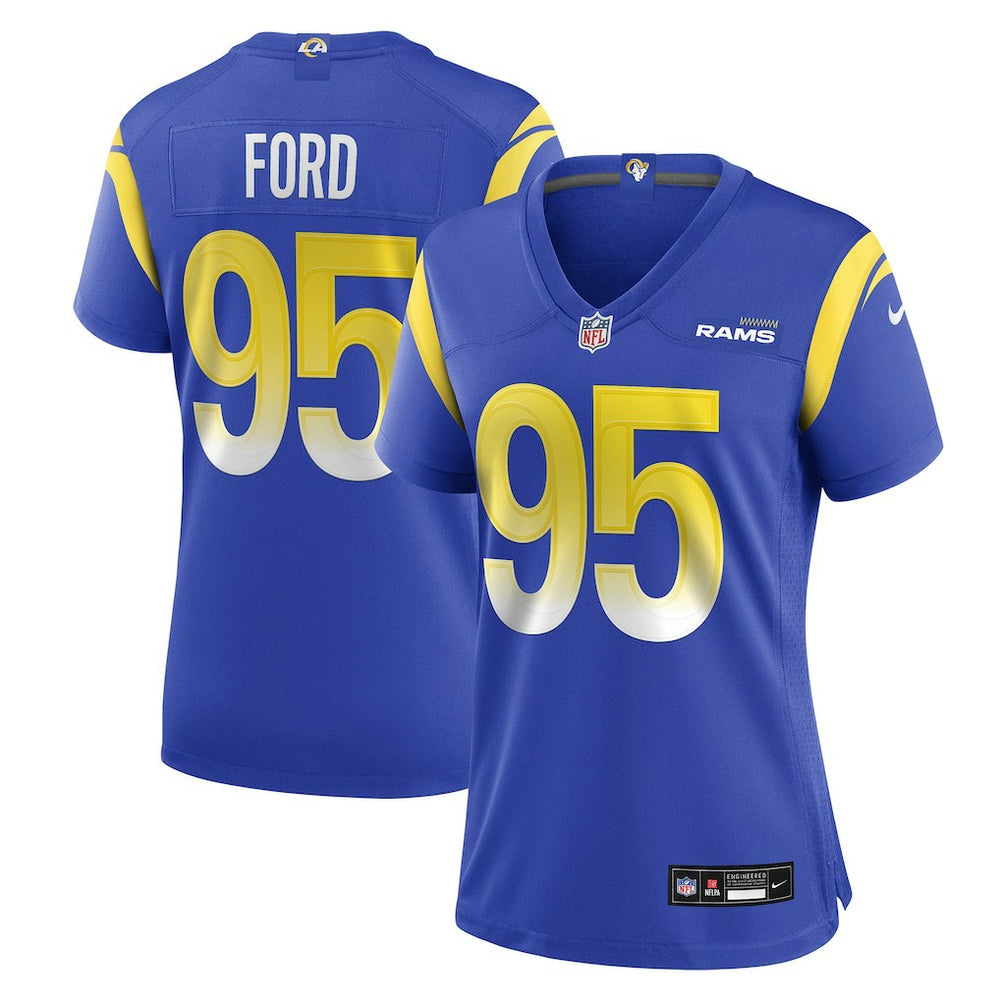 Poona Ford Los Angeles Rams Women's Team Game Jersey - Royal - Nike