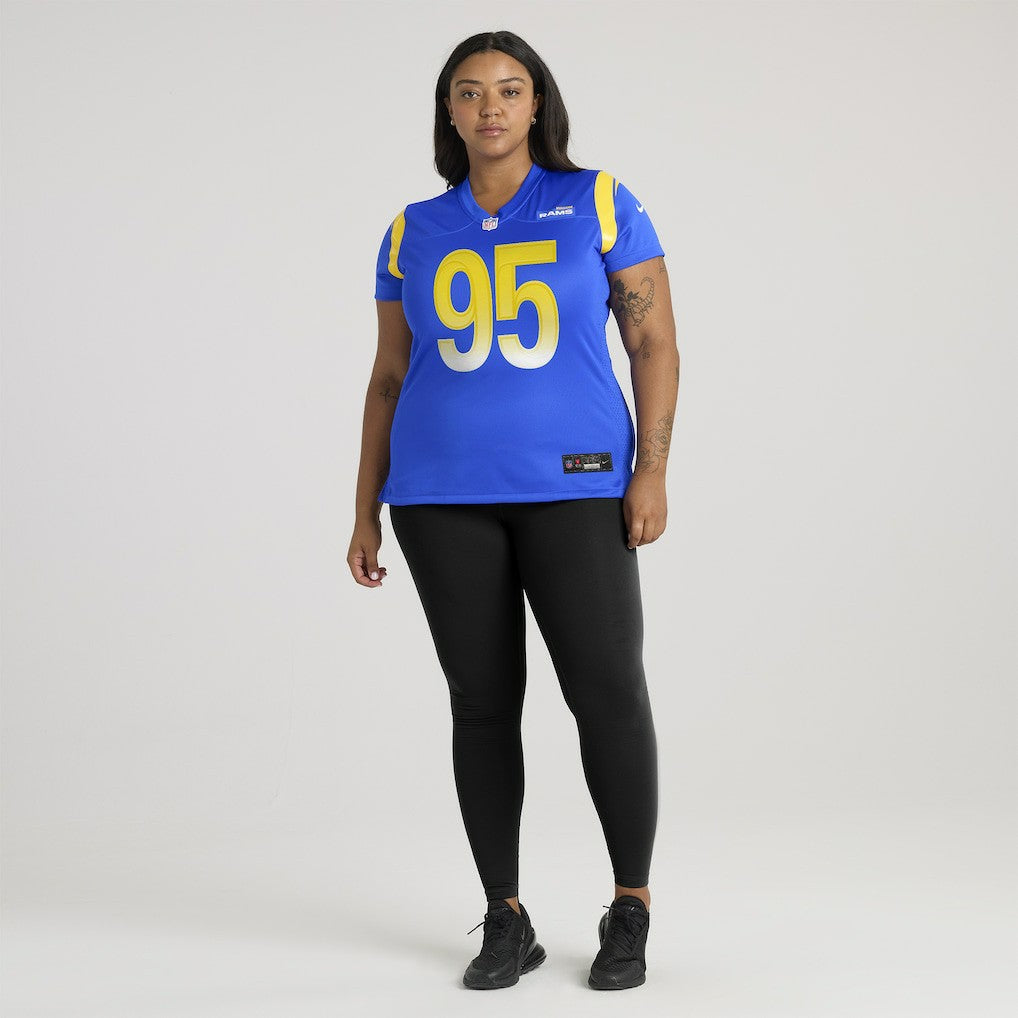 Poona Ford Los Angeles Rams Women's Team Game Jersey - Royal - Nike